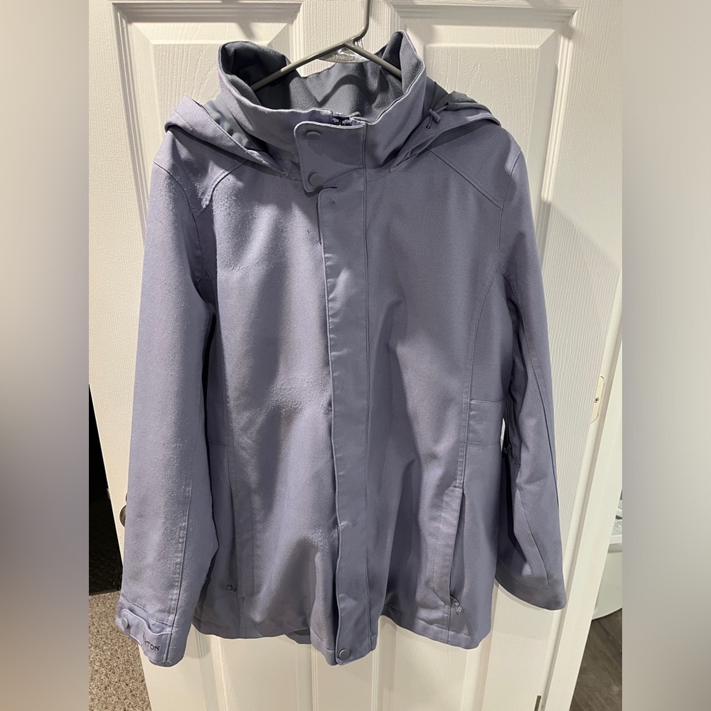 Burton girl’s snowboarding jacket. Youth size XL.